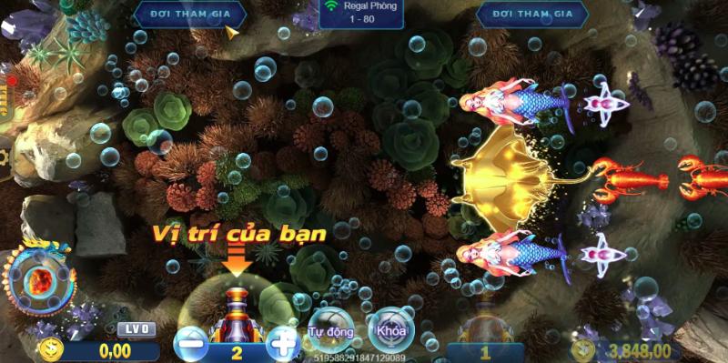 Luật chơi game Royal Fishing Jili