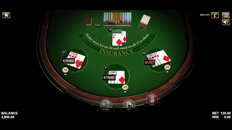 Các biến thể của Blackjack 3 Hand