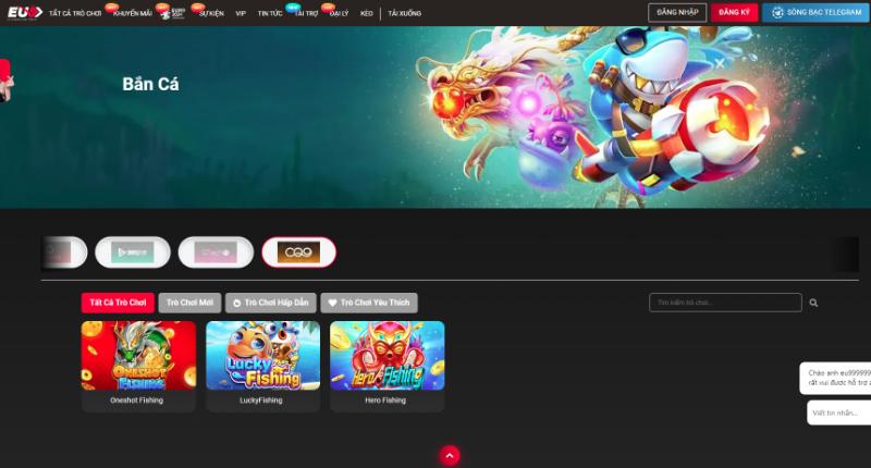 Các loại game bắn cá phổ biến tại CQ9