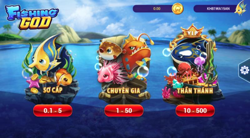 Luật chơi Fishing god eu9 mới nhất