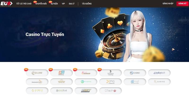 Cách chơi Casino ảo Qtech eu9 chi tiết cho cược thủ