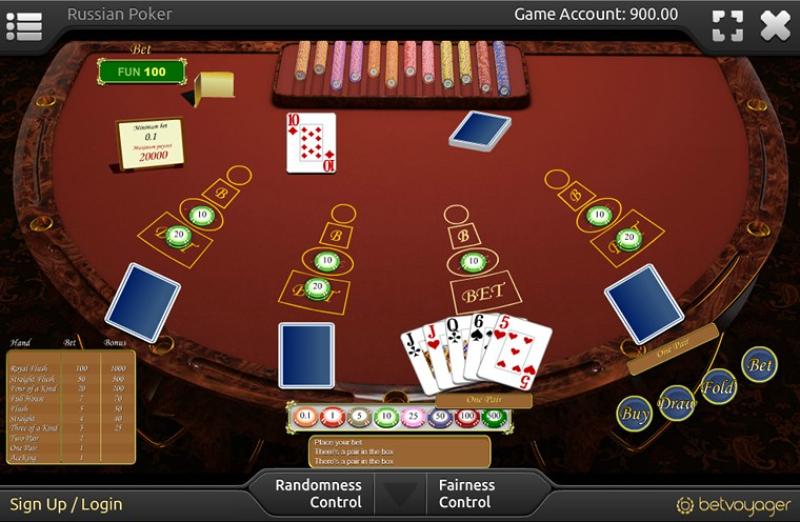 Cách chơi Russian Poker tại nhà cái Eu9bet