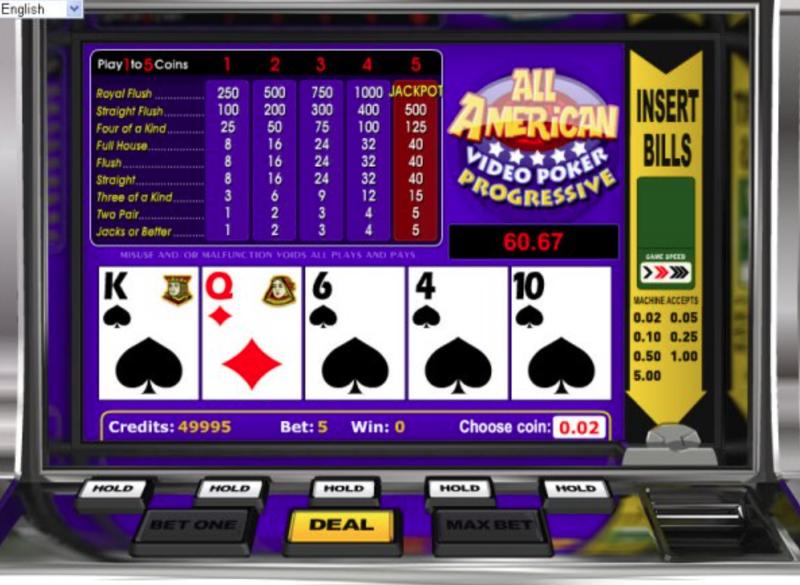 Đánh giá All American Poker 50 Hand