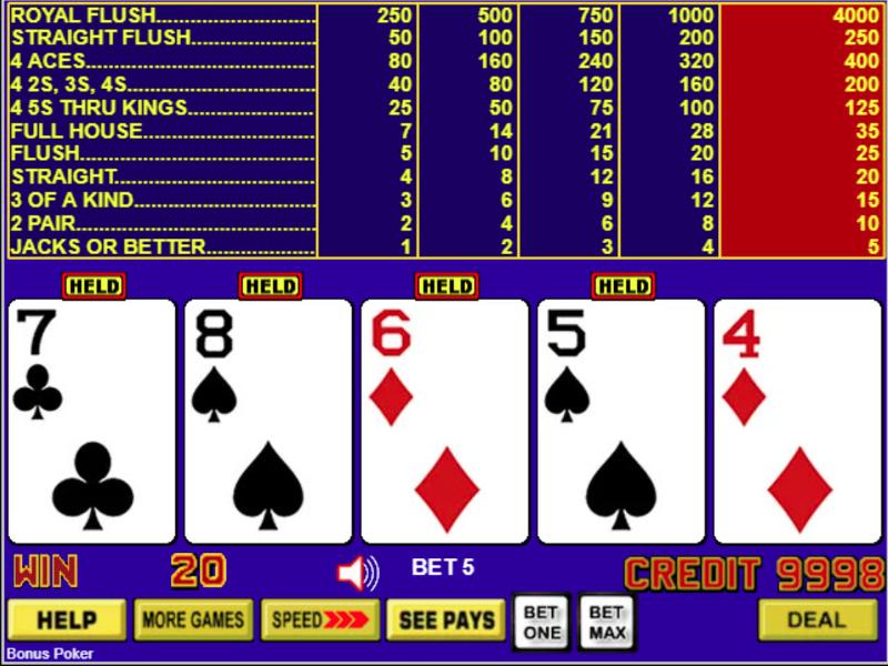 Đánh giá Bonus Poker 10 Hand mới nhất