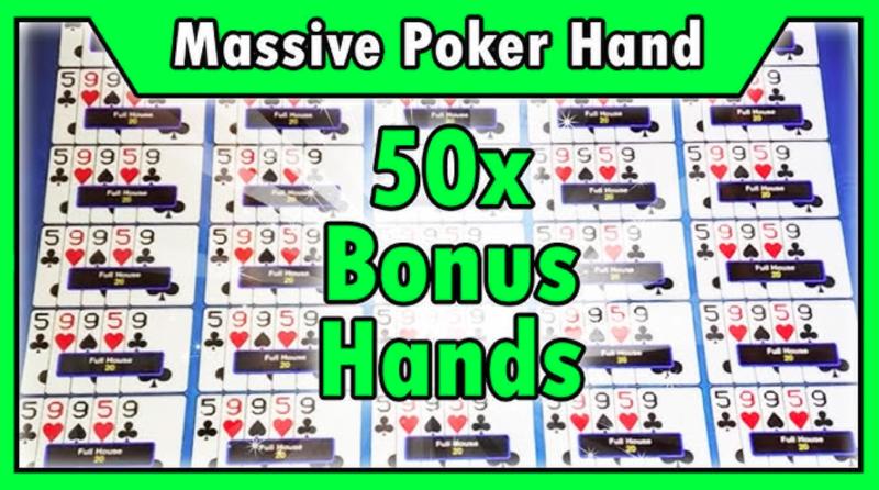 Hướng dẫn cách chơi Bonus Poker 50 Hand chi tiết 