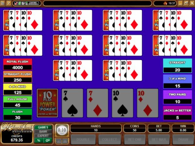 Khái niệm Joker Poker 10 Hand