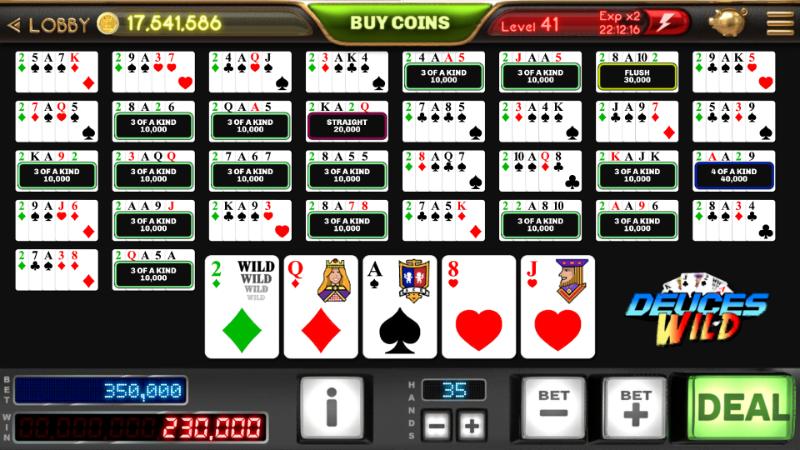 Luật chơi All American Poker 100 Hand cơ bản