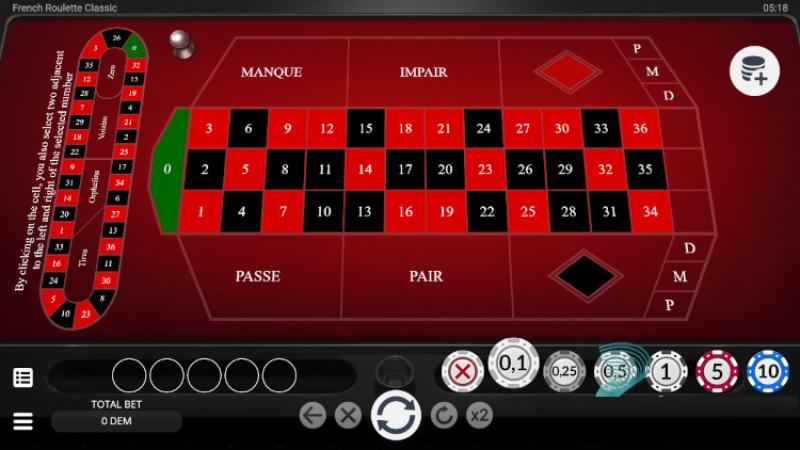 Cách chơi French Roulette Classic chi tiết cho cược thủ